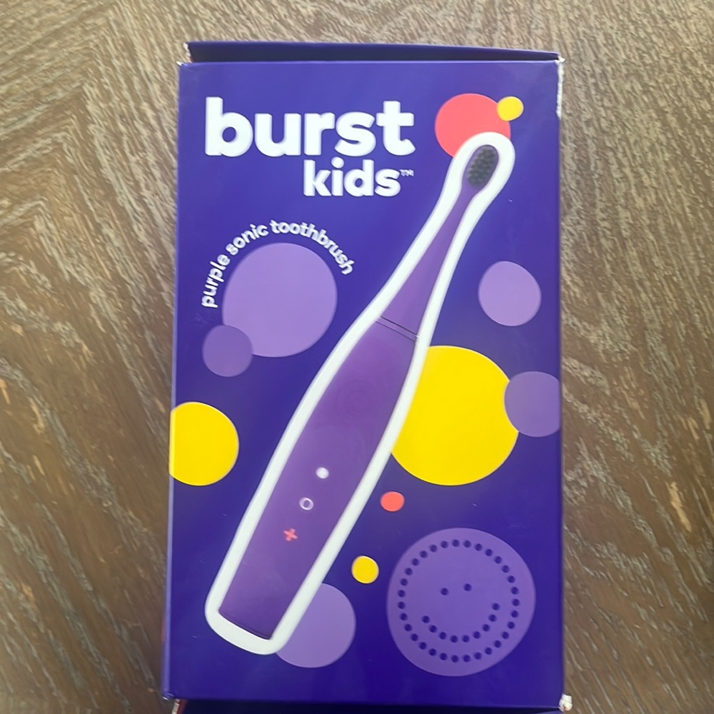 Kids purple Burst sonic toothbrush